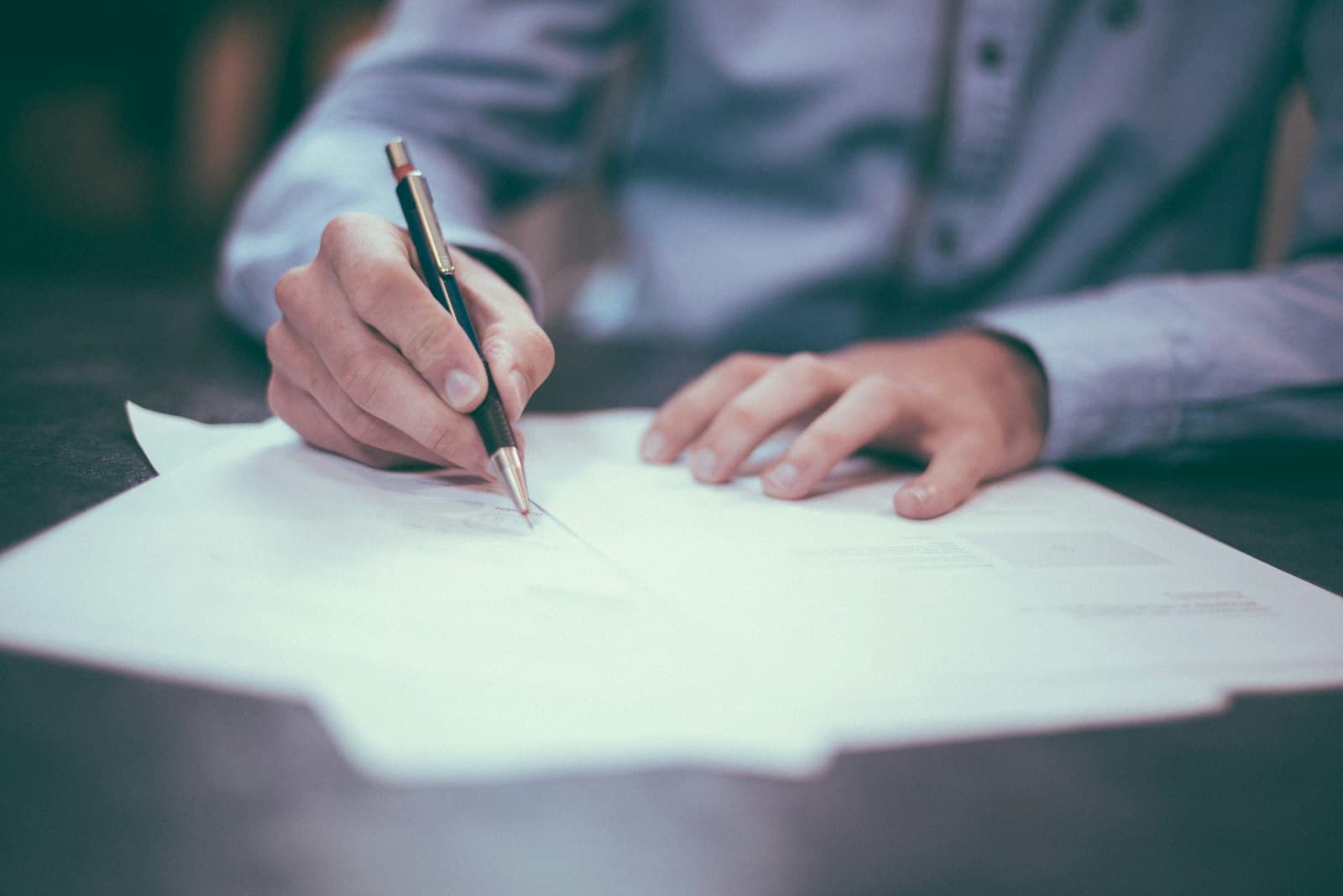 Careful preparation and signing of confidential documents